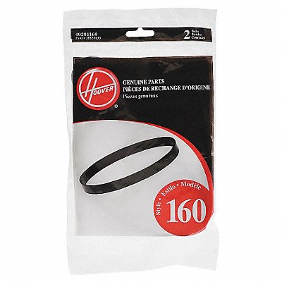 HOOVER 40201160 Vacuum Cleaner Belt For Upright Vac PK2