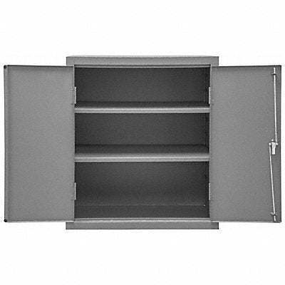 DURHAM MFG 25032S95 Storage Cabinet 42 x36 x24 Grey 2Shlv