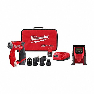 MILWAUKEE 250522247520 M12 FUEL Drill/Driver Kit + M12 Inflator