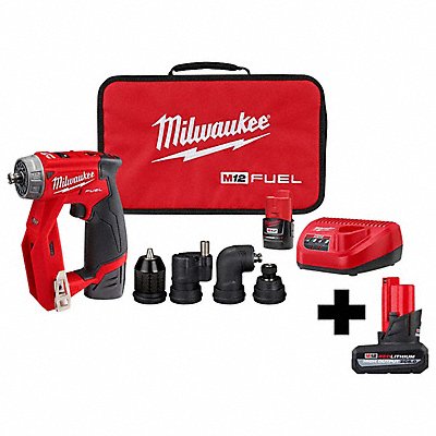 MILWAUKEE 25052200000000 M12 Installation Drill Kit w M12 Battery