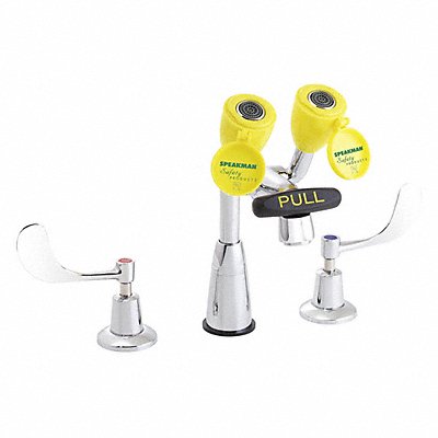 SPEAKMAN SEF1800CA8LF Eyewash Faucet 1.5 gpm Widespread 8