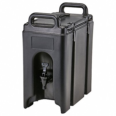CAMBRO EA250LCD110 Beverage Container 16 1/2x 9x 18 Black