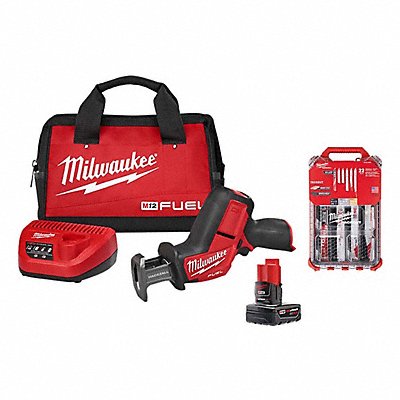MILWAUKEE 252021XC49225640 M12 HACKZALL Kit +22PC SAWZALL Blade Kit