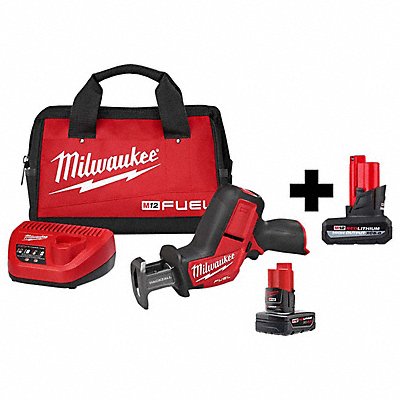 MILWAUKEE 252021XC48112450 M12 HACKZALL Kit w M12 XC5.0 Battery