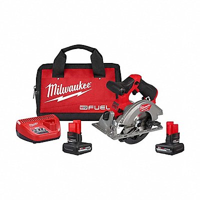 MILWAUKEE 252121HO48112450 M12 FUEL Circular Saw Kit+HO 5.0 Battery