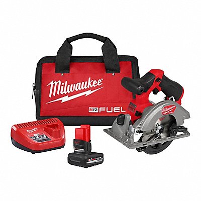 MILWAUKEE 252121HO M12 FUEL 5-3/8 in Circular Saw Kit