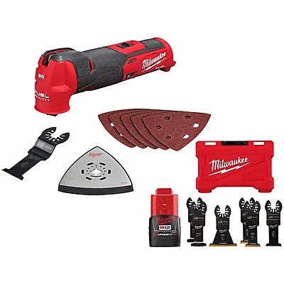 MILWAUKEE 2.52620481124204E+21 Multi-Tool Kit 12V 2.0 Ah Battery 2.3 lb