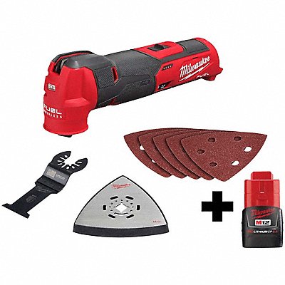 MILWAUKEE 25262000000000 M12 FUEL Multi-Tool M12 CP2.0 Battery
