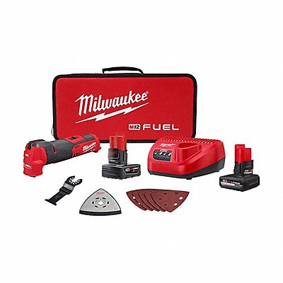 MILWAUKEE 252621XC48112450 M12 FUEL Oscillating Kit+ HO 5.0 Battery