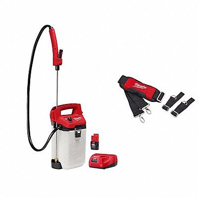 MILWAUKEE 252821G249162764 Sprayer Kit 2 gal Tank Capacity HDPE