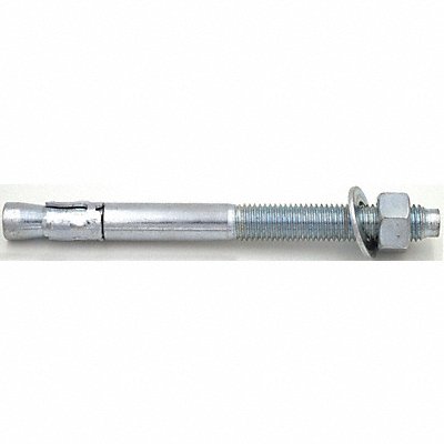 SUP-R STUD 2438234 Wedge Anchor Carb. Stl 3/8 x2-3/4 PK50