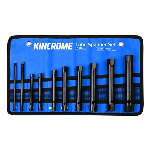 Lisle 25301 Tube Spanner Set 10 Piece - Metric