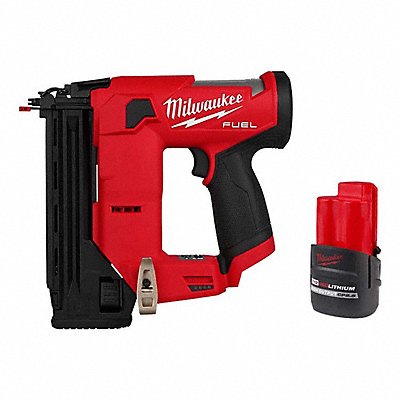 MILWAUKEE 25412048112425 M12 Brad Nailer + M12 HO CP2.5 Battery