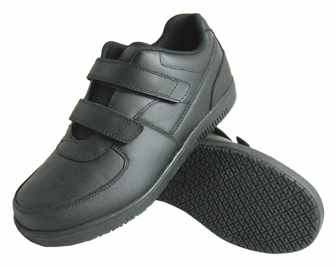 GENUINE GRIP 20309W Shoes Men Hook & Loop Black 2030-9W PR