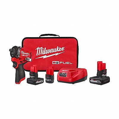 MILWAUKEE 25632248112450 M12 FUEL Impact Wrench + HO 5.0 Battery
