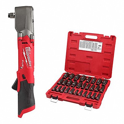 MILWAUKEE 25652049667016 M12 Impact Wrench + 29PC Socket Set