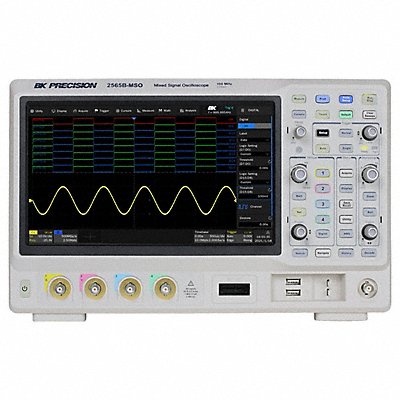 B K PRECISION 2565BMSO Mixed Signal Oscilloscope 4 Channels