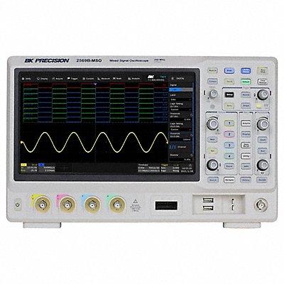 B K PRECISION 2569BMSO Mixed Signal Oscilloscope 4 Channels