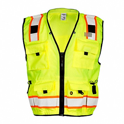 KISHIGO S5000M K4643 High Visibility Vest Class 2 M Lime