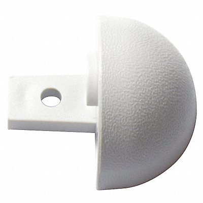 PAWLING CORP EBT310210 End Cap Interior 1-1/8 In Vinyl Grey