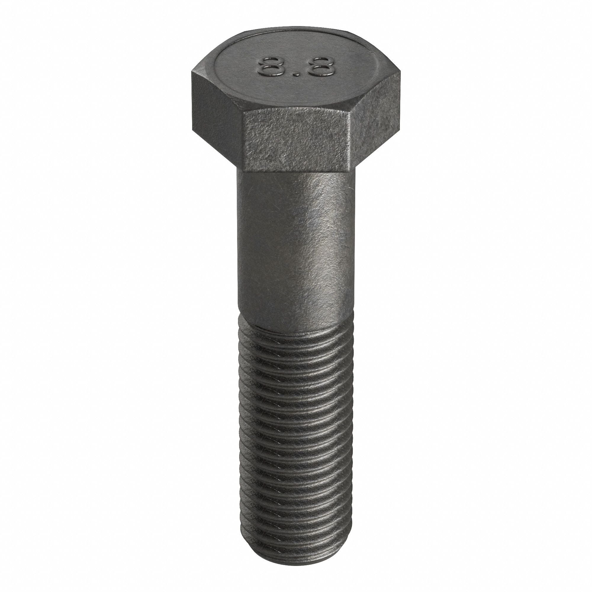 GRAINGER M010001200280 Hex Head Cap Screw Steel 280mm M12-1.75 5PK