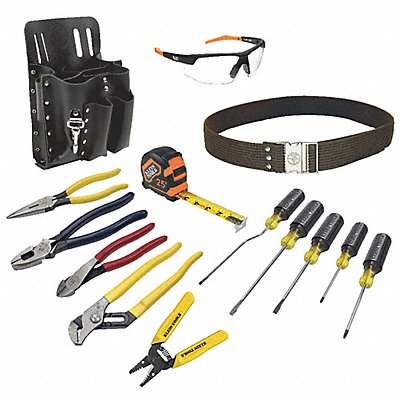 KLEIN TOOLS 80014 General Hand Tool Kit No of Pcs. 14