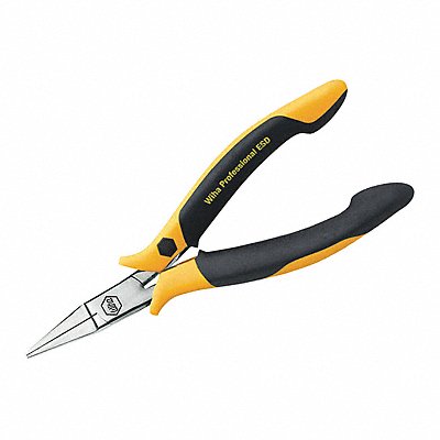 WIHA 32752 4.75In. Esd Safe Pliers Short Flat Nose