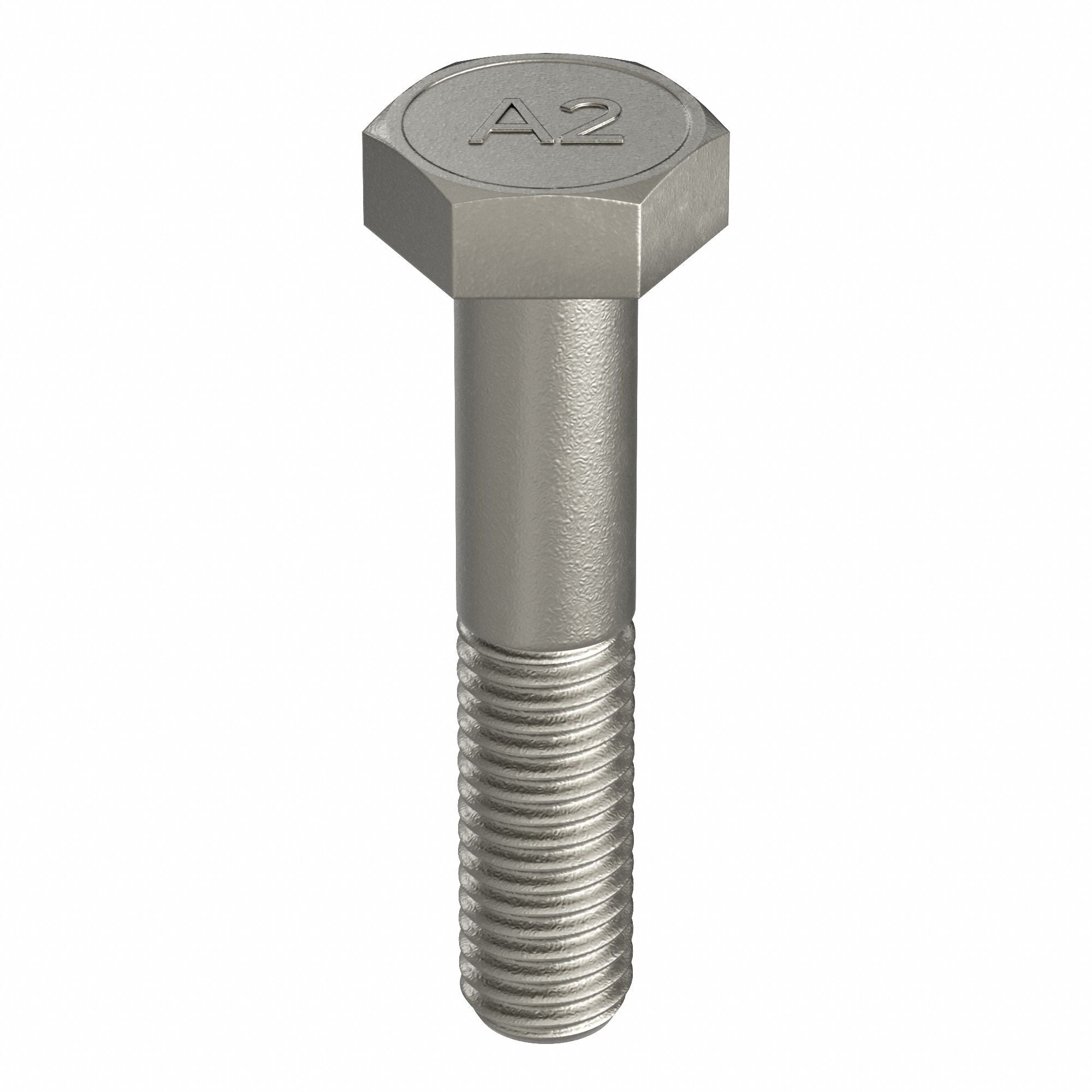 GRAINGER M510000600130 Hex Head Cap Screw 18-8 SS 130mm M6-1.00 25PK