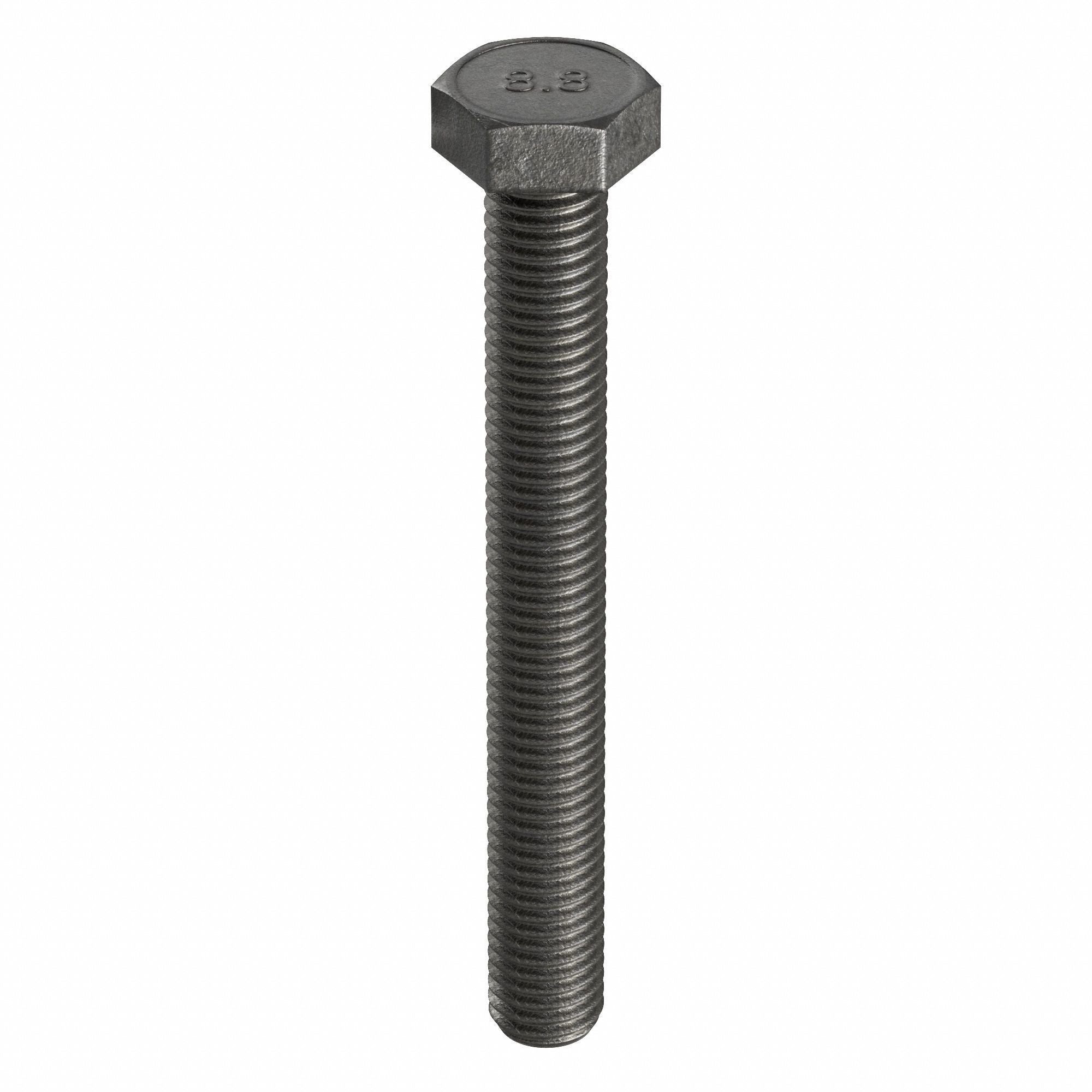 GRAINGER M010104200090 Hex Head Cap Screw Steel 90mm M42-4.50 1PK