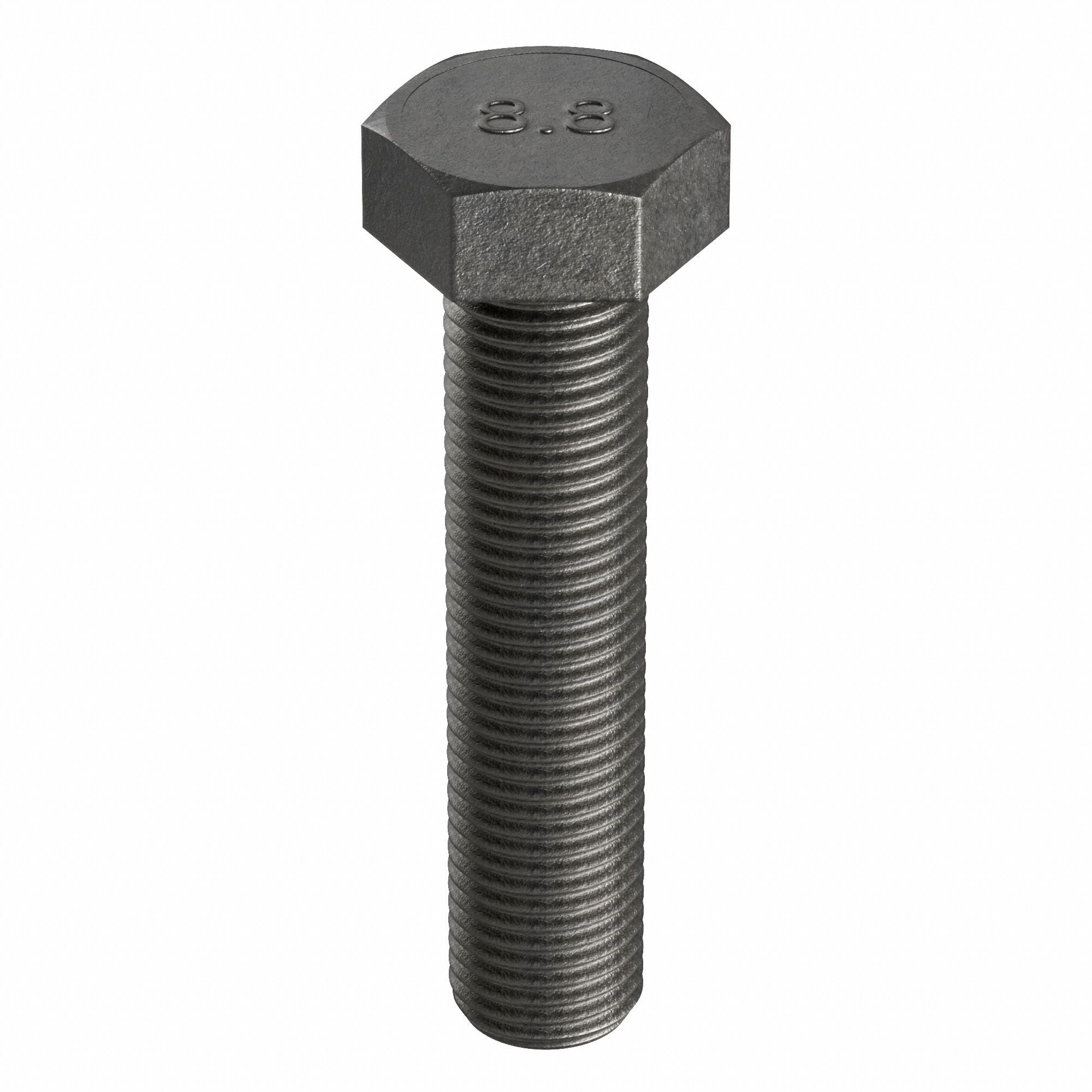 GRAINGER M010102400200 Hex Head Cap Screw Steel 200mm M24-3.00 5PK