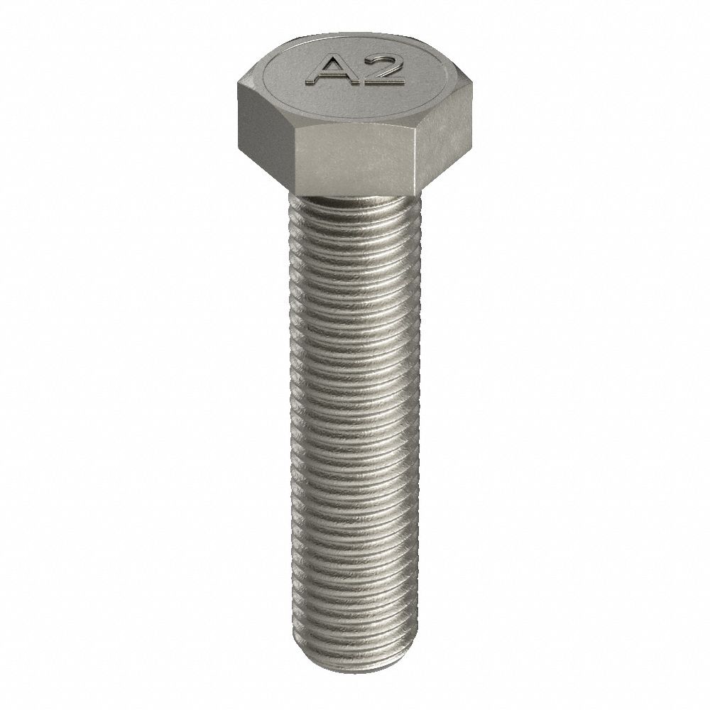 GRAINGER M510102400065 Hex Head Cap Screw 18-8 SS 65mm M24-3.00 5PK