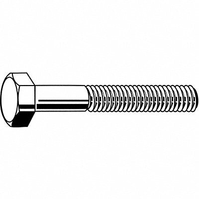 GRAINGER M010601200070 Hex Head Cap Screw Steel 70mm M12-1.50 25PK