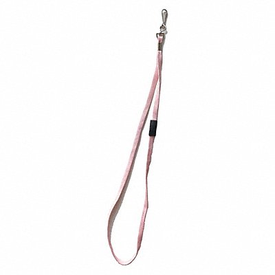 GRAINGER 25DU64 Badge Lanyard Pink PK10