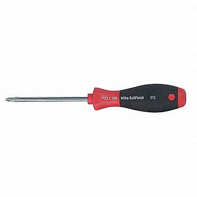 WIHA 31315 No.2 X 100Mm Pozidriv Softfinish Scrwdrv