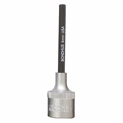 BONDHUS 43260 Prohold Hex Bit 2In 4.0Mm