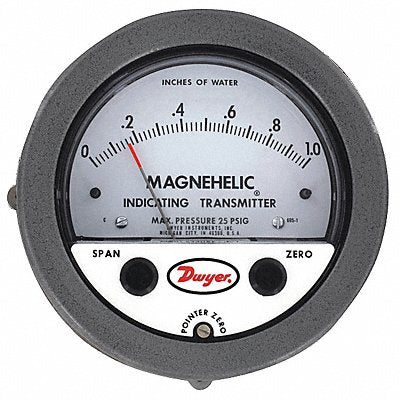 DWYER 605500PA Indicating Transmitter Dial 10 to 35V DC