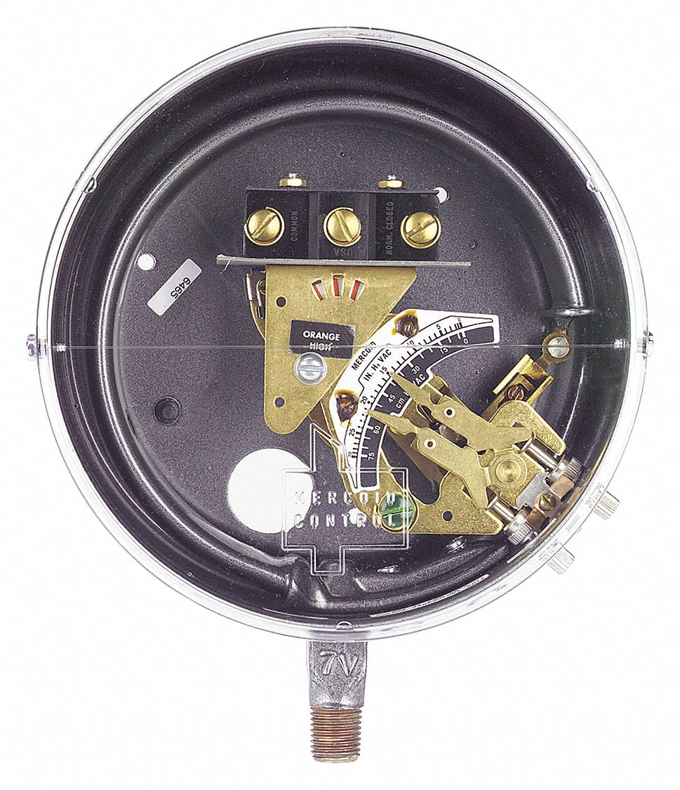 DWYER DA3127 Pressure Switch Vertical Mount 10 H
