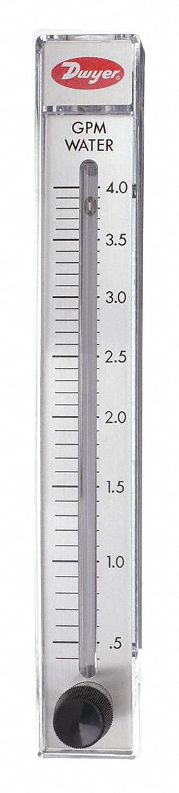 DWYER RMC143SSV Water Flow Meter 4-4Gpm