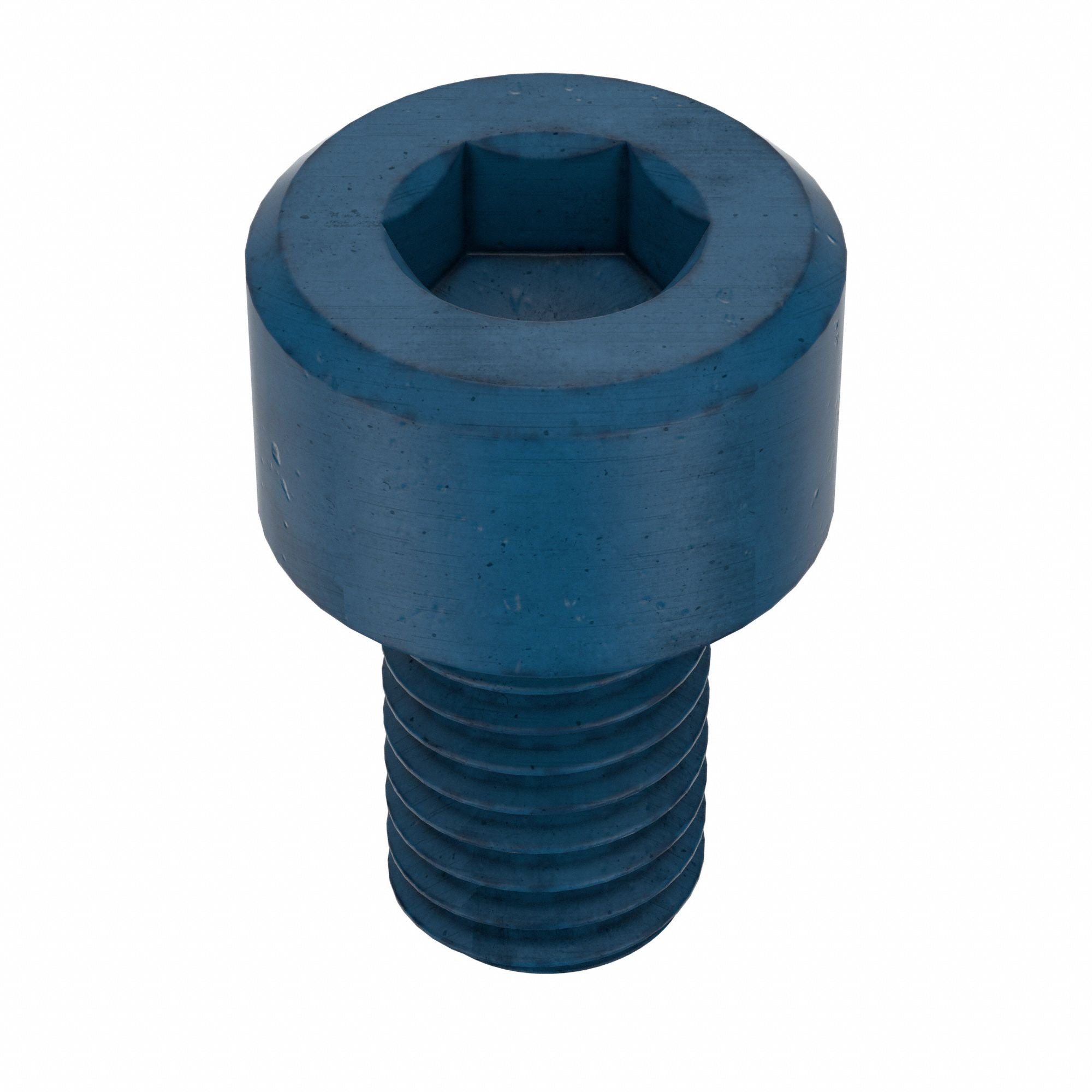 METRIC BLUE UST179704 Socket Head Cap Screw (SHCS) Steel M5-0.8 8mm L PK50