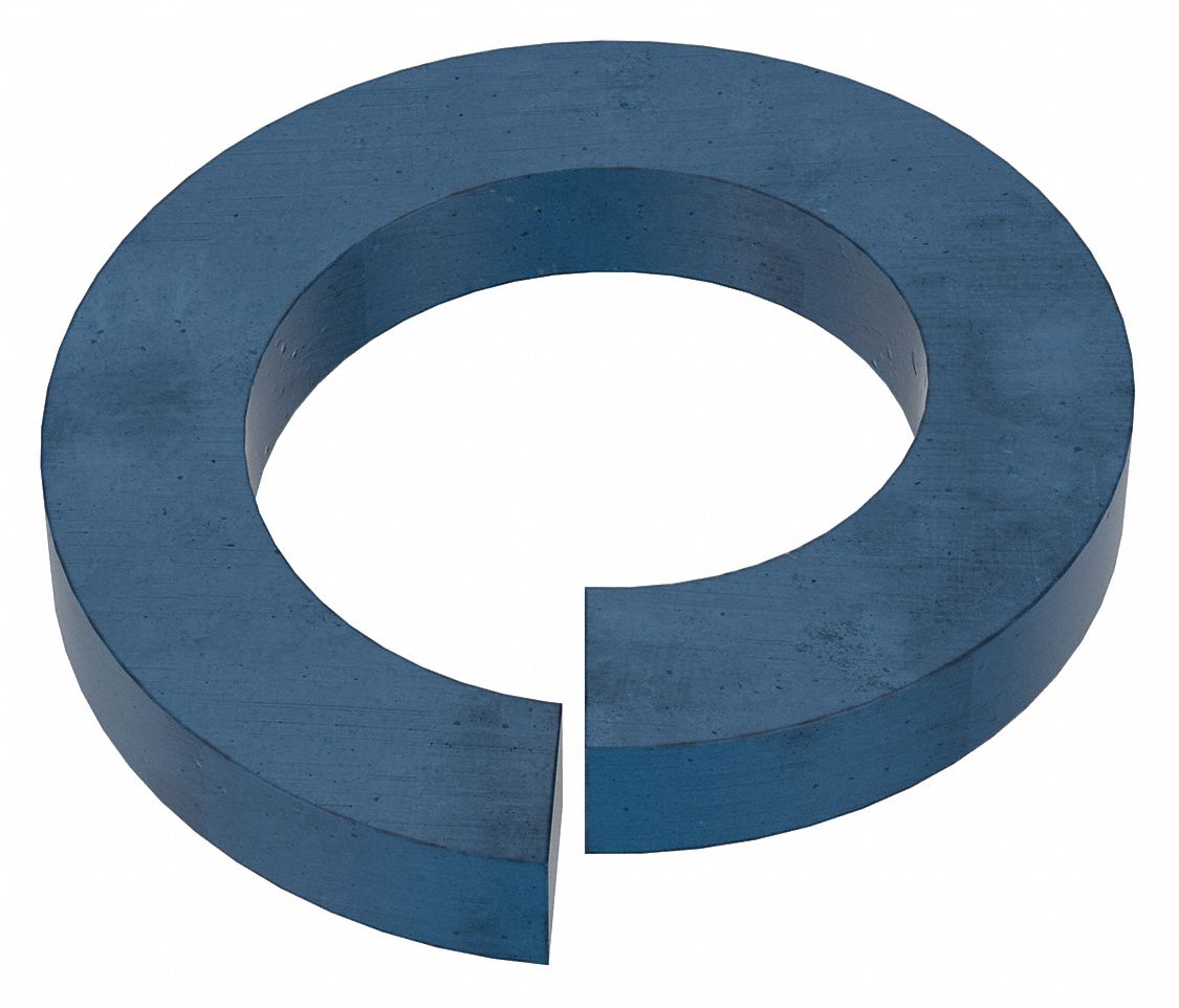 METRIC BLUE UST182829 Split Lock WasherBlack Oxide Stl M5 8.8mm 100PK
