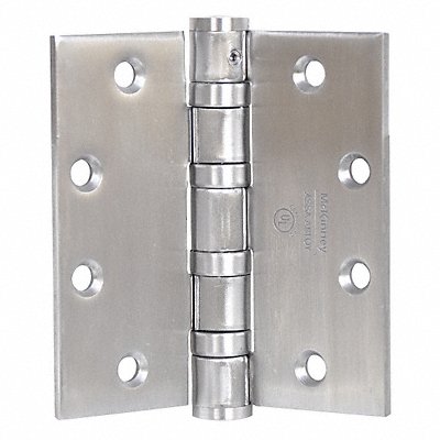 MCKINNEY T4A3386NRP412X412SS Hinge Full Mortise Sleeve