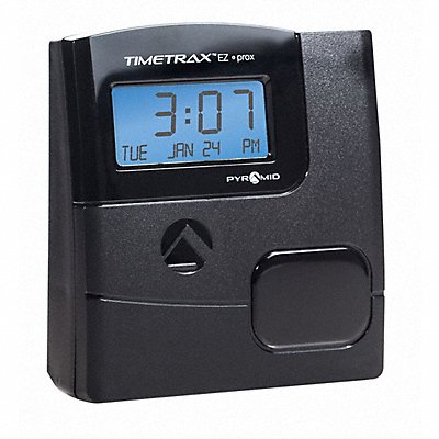 PYRAMID PPDLAUBKN Time Clock Digital LCD