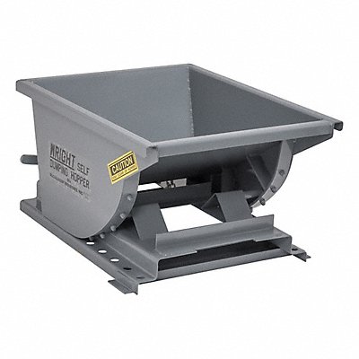 GRAINGER 2577Grey Self Dumping Hopper Grey 4 000 lb