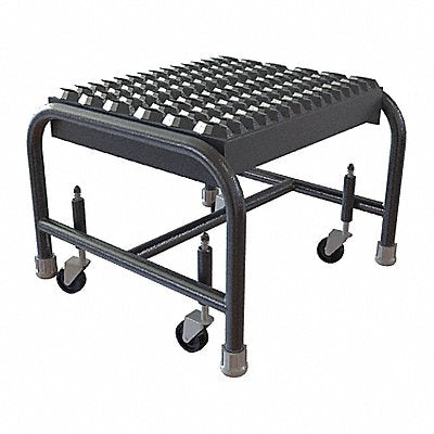TRI-ARC WLAR001165 Mobile Step Stand Aluminum Serrated 16in