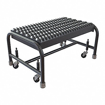 TRI-ARC WLAR001245 Mobile Step Stand Aluminum Serrated 24in