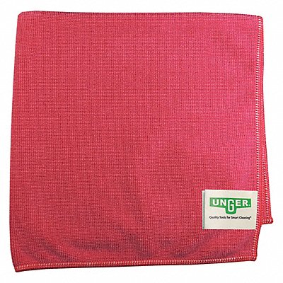 UNGER MF40R Microfiber Cloth 15 x 16  1/EA