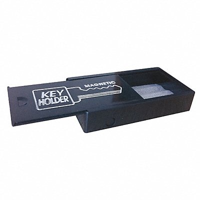 GRAINGER 25PA16 Magnetic Key Hider Plastic Black