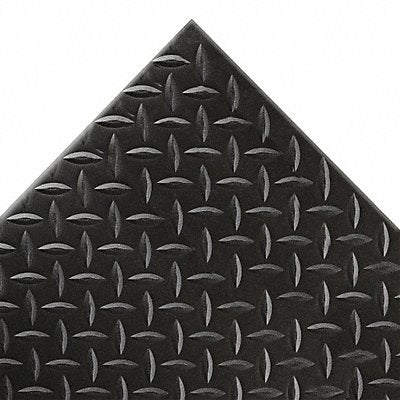 NOTRAX 419S0036BL Antifatigue Mat Black 3ft. x 6ft.