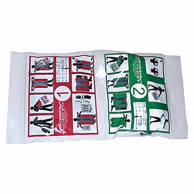 SECUR-ID COMBO2BA Decon Combo Kit Adult PK12