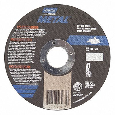 NORTON 7660701618 Cut Off Wheel 7/8 Connect. Metal RightCut